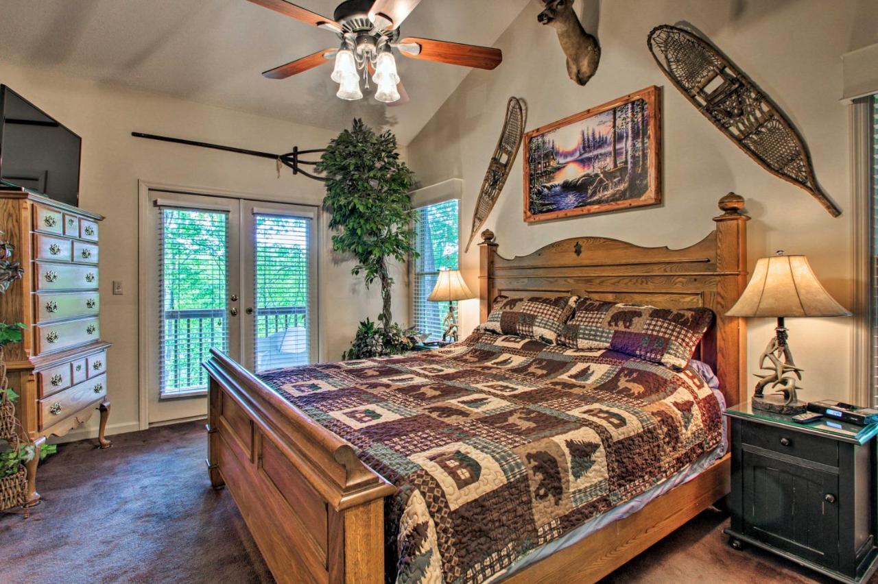 Eclectic Cabin With Hot Tub 1 Mi To Ober Gatlinburg Eksteriør billede